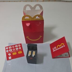 McDonald's Red and Yellow Miniature Set